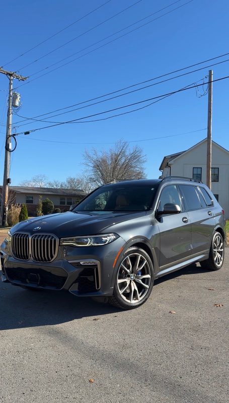 Gray BMW X7 after an exterior detail by Hitchcock Detailing